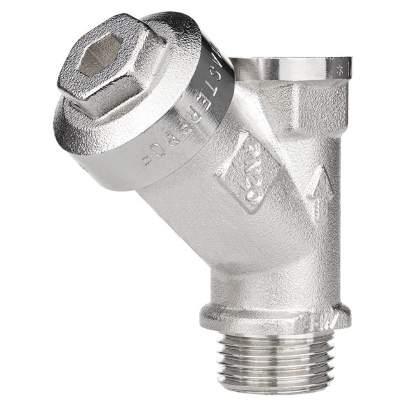 Фильтр грубой очистки для воды MPF 1/2", (косой фильтр) в/н ИС.072781