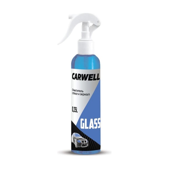 Очиститель стекол и зеркал GLASS 0,25 л Carwell С-215