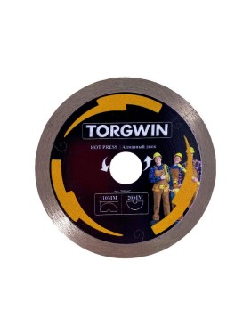 Диск алмазный TORGWIN отрезной для штробореза сплошной тонкий-рез по бетону и камню 110х20/8х1.8мм. All-over Segmented "Grooving Machines" Best for Ceramic and Stone T540367