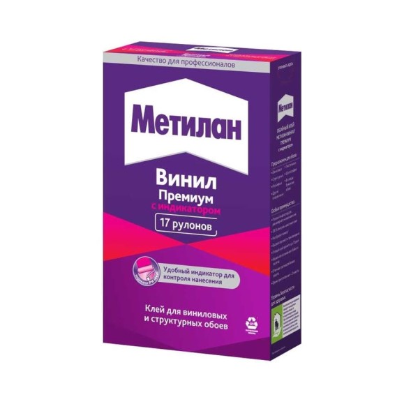 Обойный клей Metylan Винил Премиум 500 г 1035162 Обойный клей Metylan Винил Премиум 500 г 1035162