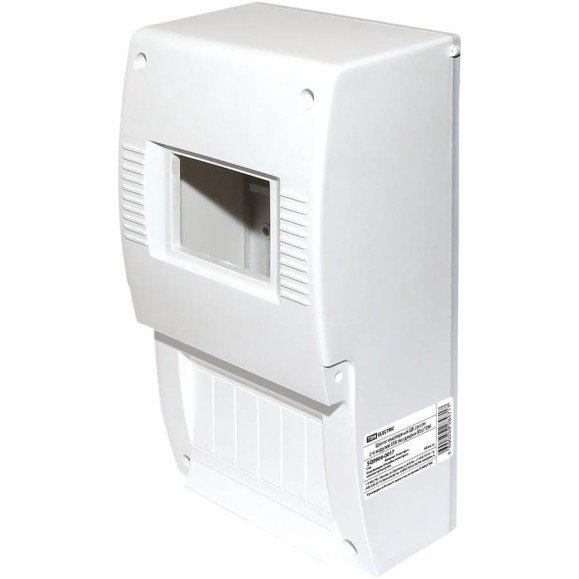 Квартирный щиток TDM ЩК 26-004, 2-6 модулей, DIN без дверки, IP20 SQ0906-0017 Квартирный щиток TDM ЩК 26-004, 2-6 модулей, DIN без дверки, IP20 SQ0906-0017