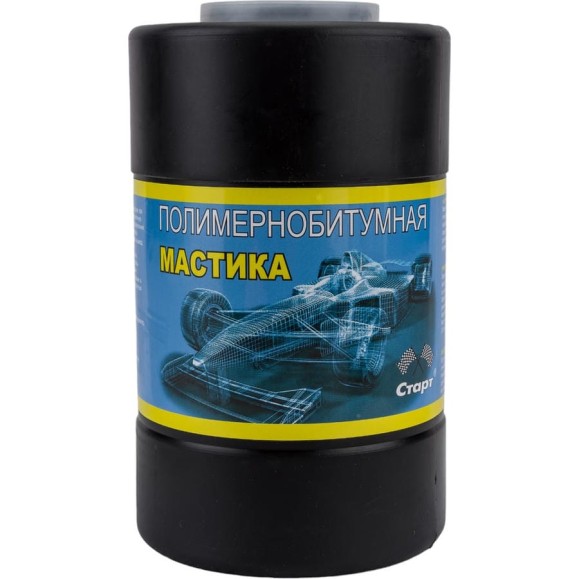 Полимернобитумная мастика СТАРТ 1,8л/1,6 кг пнд 4607952901360 Полимернобитумная мастика СТАРТ 1,8л/1,6 кг пнд 4607952901360