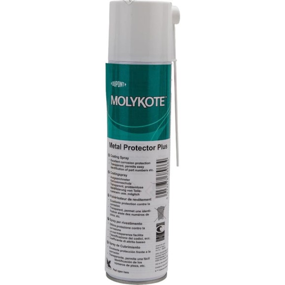 Антикоррозионное покрытие Molykote Metal Protector Plus Spray 400 мл 4045672 Антикоррозионное покрытие Molykote Metal Protector Plus Spray 400 мл 4045672