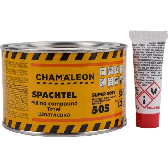Универсальная шпатлевка CHAMAELEON мягкая вкл.отвердитель 0,515кг 15054