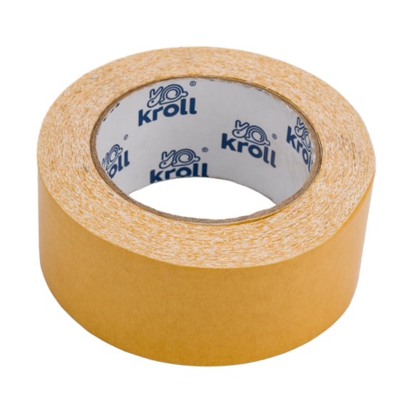 Клейкая лента двусторонняя ткань PVC 48x25 36 шт KROLL 4607190401844