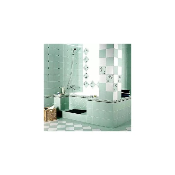 Керамический гранит KERAMA MARAZZI Калейдоскоп 20x20x0.8 см, белый (1, Т 55, К 08) 23 шт SG1544N