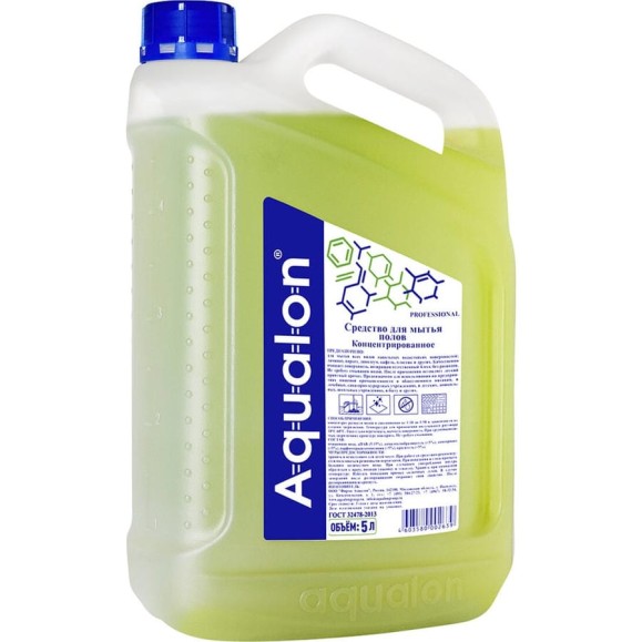 Средство для мытья пола и стен AQUALON 5 л, концентрат, канистра, 202639 605722