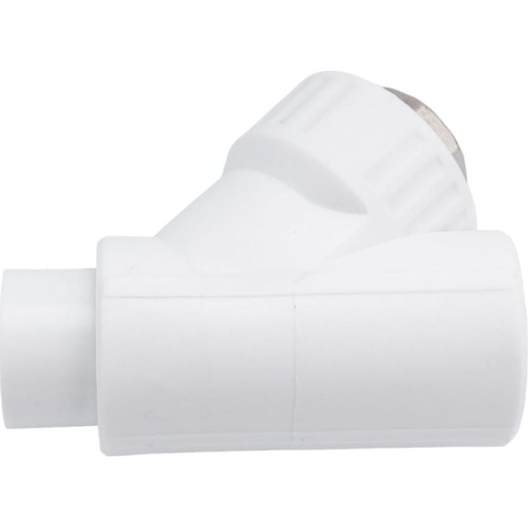 Сетчатый фильтр VALFEX PP-R белый, 32х45°, вн/нр пайка 10142032 036-0621