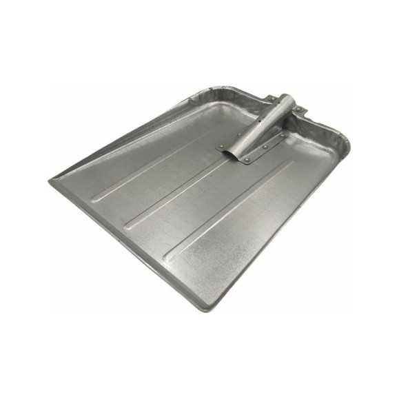 Снеговая лопата ЛЕТО 450x400x1.5мм (алюм.) без черенка 7320 Снеговая лопата ЛЕТО 450x400x1.5мм (алюм.) без черенка 7320