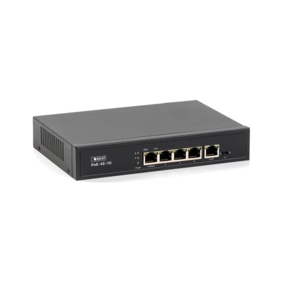 Коммутатор Бастион skat poe-4e-1g 4070