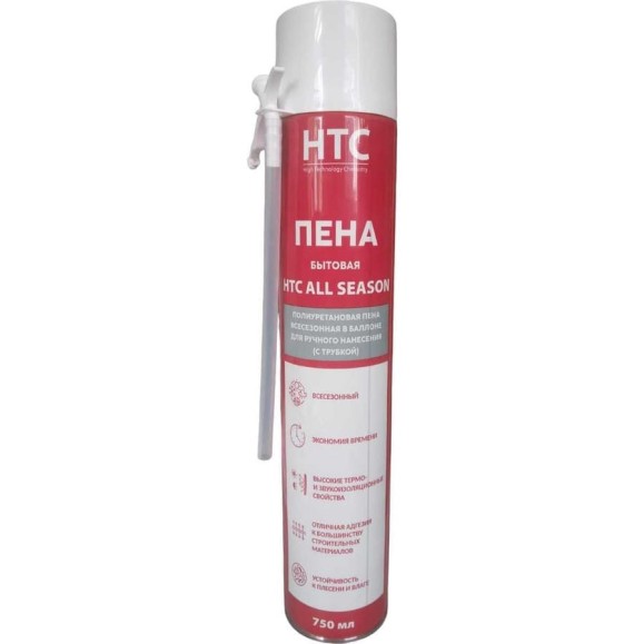 Монтажная пена (бытовая) CEMMIX нтс 750 мл HTC-Pena-b75