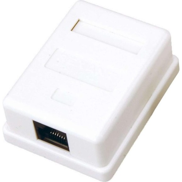 Настенная розетка, 1 порт, cat.5e (класс d), 100мгц, rj45/8p8c Ripo белая 003-500001 Настенная розетка, 1 порт, cat.5e (класс d), 100мгц, rj45/8p8c Ripo белая 003-500001