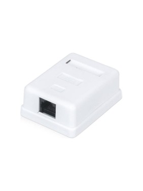 Настенная компьютерная розетка, 1 порт, cat.6(класс е), 250мгц, rj45/8p8c, dual idc t568a/b, неэкр Ripo белая 003-500051