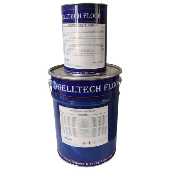 Двухкомпонентная полимочевинная система HELLER KIMYA HELLTECH 2K POLYURETANE CL POLYUREA 12 кг (4+8) 2069030ХЛ