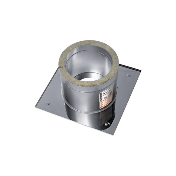 Потолочно проходной узел FERRUM max t 450C, 430/0,5 мм, термо, ф115 f3403