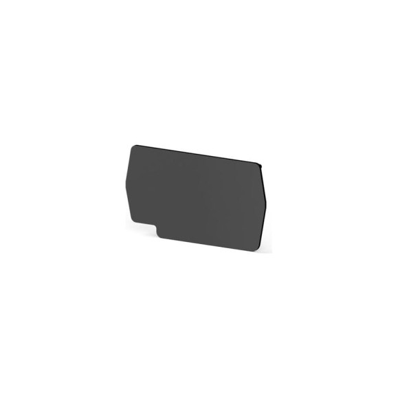 Концевой сегмент на клеммники Klemsan PYK2,5 (черный); NPP/PYK 1,5/2,5 10 шт. 0.0.0.4.446445