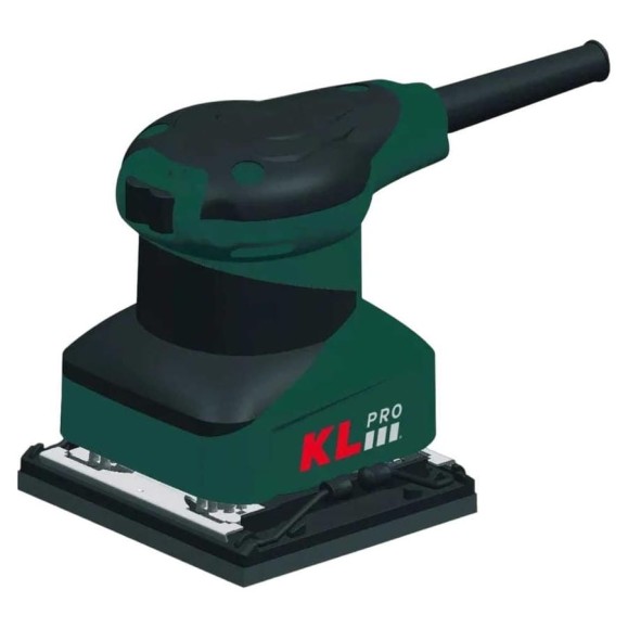 Шлифовальная вибрационная сетевая машина KLPRO 150 Вт, 110x100 мм 12056 KLEZ43110 Шлифовальная вибрационная сетевая машина KLPRO 150 Вт, 110x100 мм 12056 KLEZ43110