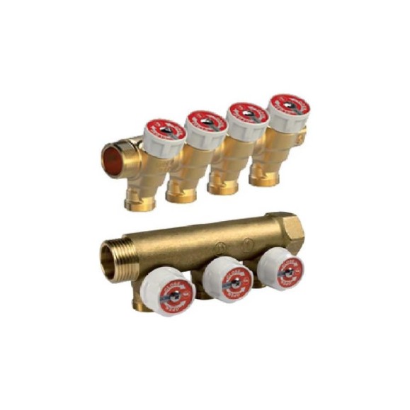 Модульный коллектор Giacomini 3/4x16/2, с отсекающим клапаном нов.арт.R585CY062 R585CY022 Модульный коллектор Giacomini 3/4x16/2, с отсекающим клапаном нов.арт.R585CY062 R585CY022