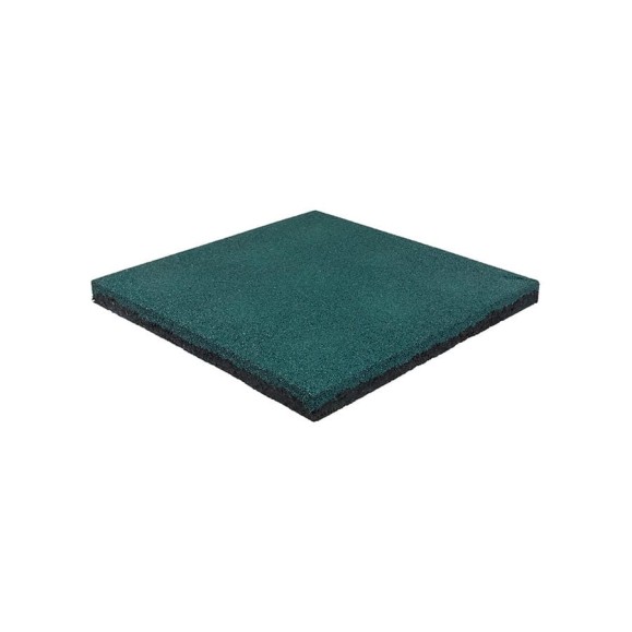 Полнотелая плитка из резиновой крошки Rezcon 500x500x40 мм, зеленая Pp50050040gr Полнотелая плитка из резиновой крошки Rezcon 500x500x40 мм, зеленая Pp50050040gr