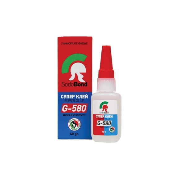 Суперклей SODOBOND G-580 30 гр (нетто) 4631140071030