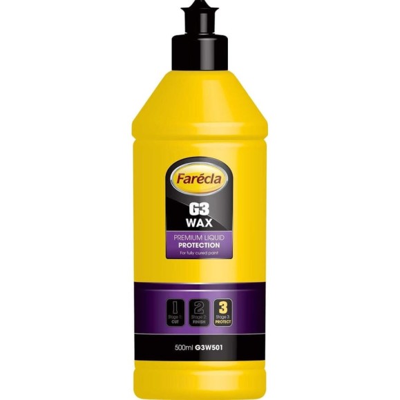 Защитный воск G3 Wax Premium Liquid Protection жидкий, 0.5 л Farecla G3W501
