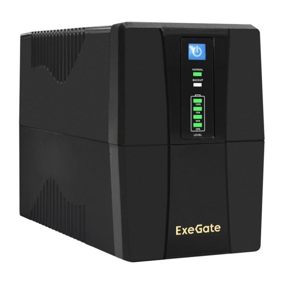 Источник бесперебойного питания ExeGate SpecialPro UNB-8C13.RJ.USB 8C13, RJ45 11, USB, металлический корпус, Black 292774