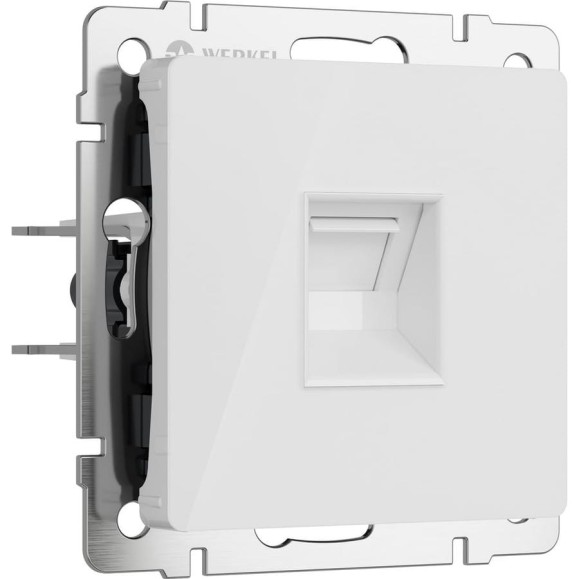 Розетка ethernet rj-45 WERKEL (белый акрил) w1181041 a064017