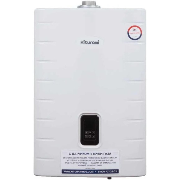 Настенный газовый одноконтурный котел KITURAMI World Alpha C-24H A21E220292 Настенный газовый одноконтурный котел KITURAMI World Alpha C-24H A21E220292