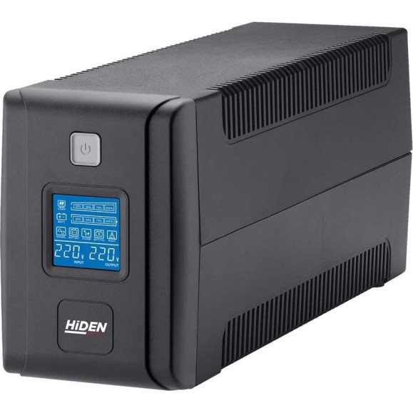 Источник бесперебойного питания Hiden ИБП EXPERT 2xSchuko LCD, USB ULS800C 800ВА/480Вт Источник бесперебойного питания Hiden ИБП EXPERT 2xSchuko LCD, USB ULS800C 800ВА/480Вт