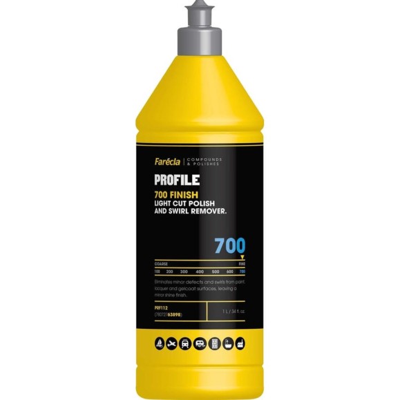 Полировальная эмульсия для финишной полировки Profile 700 Finish 1 л Farecla PRF112
