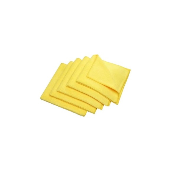 Микрофибра ACG 40х40 см 300 гр/м2 желтая (5шт в уп) 1025134 1025965