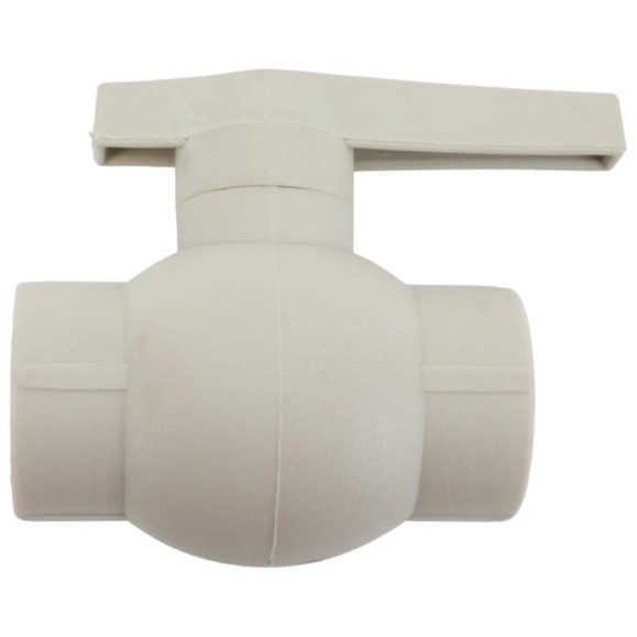 Кран шаровой VALFEX PP-R серый, 25 мм 10144025Г 007-7686 Кран шаровой VALFEX PP-R серый, 25 мм 10144025Г 007-7686