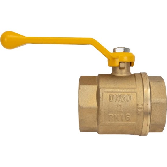 Шаровой кран для газа STI Ду50 Ру16 муфтовый (муфта-муфта) рычаг D170-00054