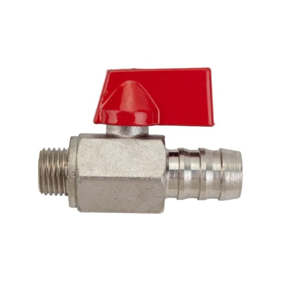 Шаровой кран Valtec с обратным клапаном и дренажом 1/2" внутренняя-внутренняя VT.248.N.04