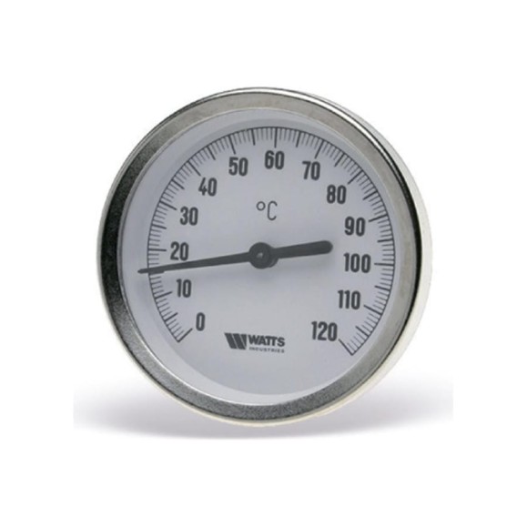 Термометр Watts биметаллический F+R801 OR 100mm 0-120C, гильза 75мм ст. PT50507010 10006071 Термометр Watts биметаллический F+R801 OR 100mm 0-120C, гильза 75мм ст. PT50507010 10006071