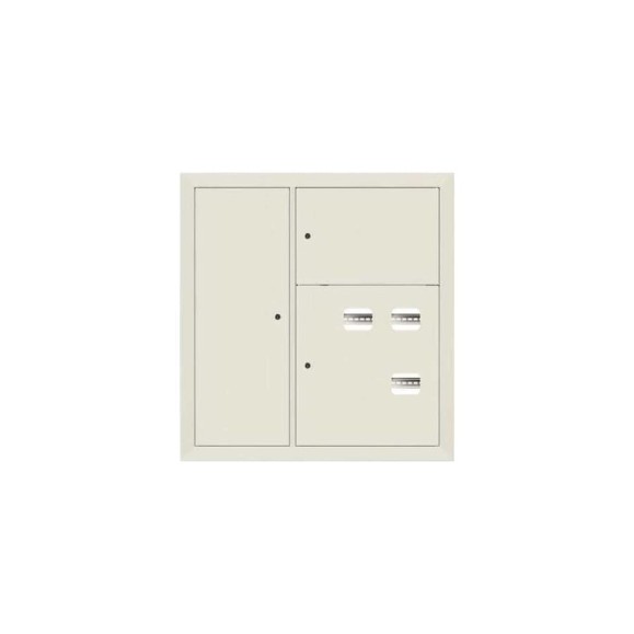 Этажный щит EKF 3 кв, слаботочка слева RAL9002, 1000x950x150,  PROxima mb29-v-3z-ral9002