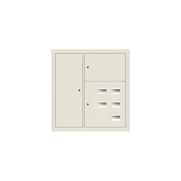 Этажный щит EKF 5 кв, слаботочка слева RAL9002, 1000x950x150, PROxima mb29-v-5z-ral9002