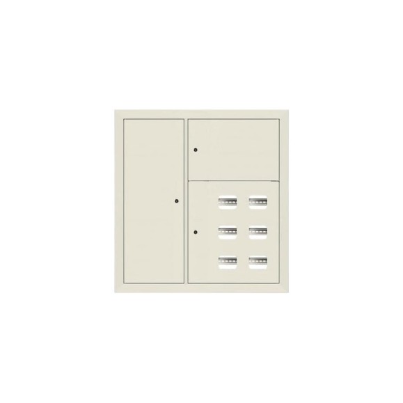 Этажный щит EKF 6 кв, слаботочка слева RAL9002, 1000x950x150, PROxima mb29-v-6z-ral9002