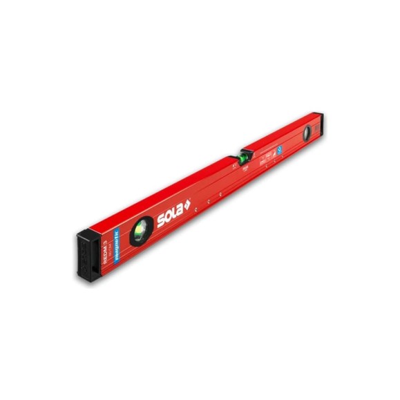 Уровень SOLA RED M 3 100, L=100 см, 3 глазка, точн. 0,3 мм/м 01813301 Уровень SOLA RED M 3 100, L=100 см, 3 глазка, точн. 0,3 мм/м 01813301