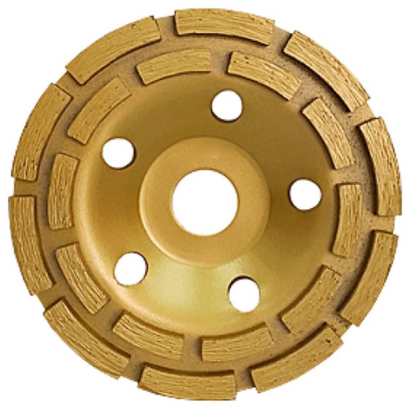 Алмазная чашка по бетону стд-145 230 мм, SEGMENT, желтая Strong стд-14500230