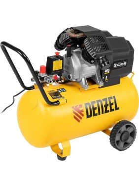 Воздушный компрессор DENZEL DKV2200/50,Х-PRO 2,2 кВт, 400 л/мин, 50 л 58083