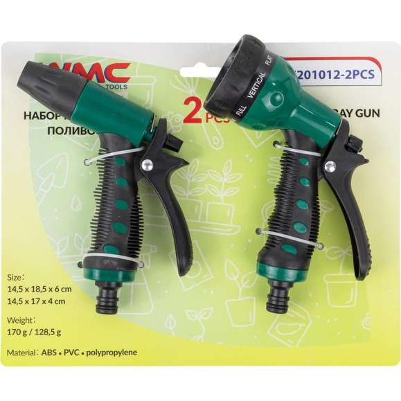 Пистолет-распылитель WMS Tools пластиковый, 2 шт./к-т WMC-TG7201012-2PCS(56248) Пистолет-распылитель WMS Tools пластиковый, 2 шт./к-т WMC-TG7201012-2PCS(56248)
