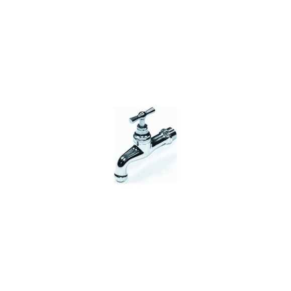 Кран Tiemme вентильный сливной 1/2" без штуцера (хром, тяжелая серия) 2580043/2588С Кран Tiemme вентильный сливной 1/2" без штуцера (хром, тяжелая серия) 2580043/2588С