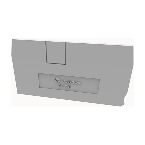 Концевая пластина для ds4 Degson синяя, 100 штук D-DS4-01P-12-00Z(H) Концевая пластина для ds4 Degson синяя, 100 штук D-DS4-01P-12-00Z(H)