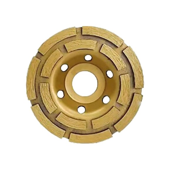 Алмазная чашка по бетону СТД-189 SEGMENT 100 мм, желтая Strong стд-18900100