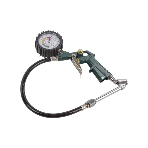 Пистолет для подкачки шин с аналоговым манометром и шлангом Rockforce RF-TG04 Пистолет для подкачки шин с аналоговым манометром и шлангом Rockforce RF-TG04