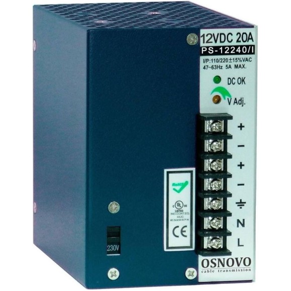 Промышленный блок питания OSNOVO PS-12240/I sct0963