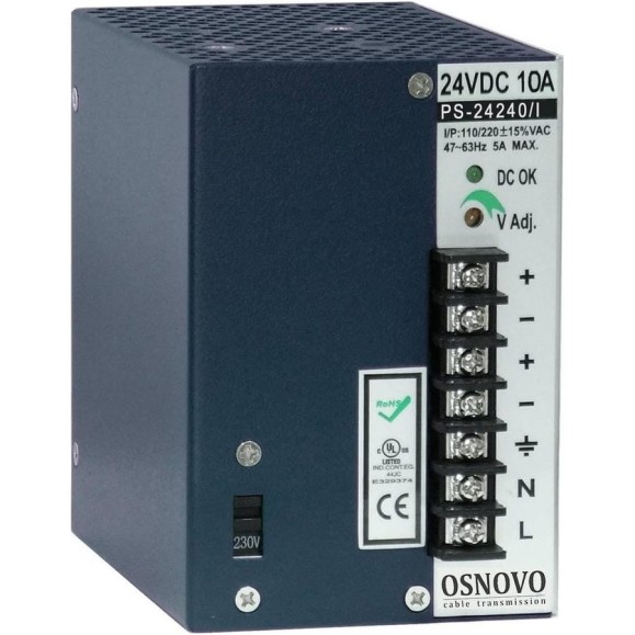Промышленный блок питания sOSNOVO PS-24240/I ct0968 Промышленный блок питания sOSNOVO PS-24240/I ct0968