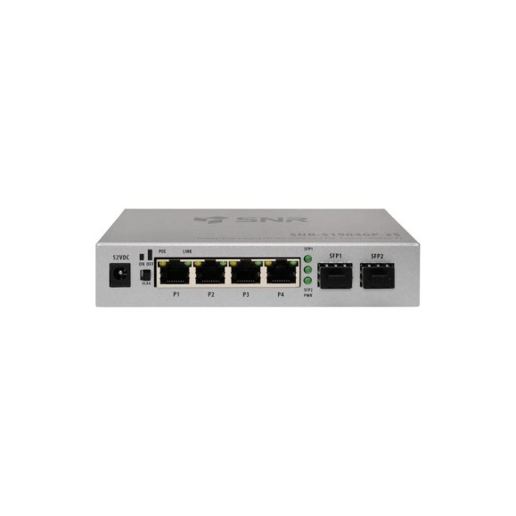 Неуправляемый POE коммутатор SNR SNR-S1904GP-2S