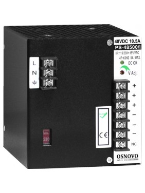 Промышленный блок питания OSNOVO PS-48500/I sct1387 Промышленный блок питания OSNOVO PS-48500/I sct1387